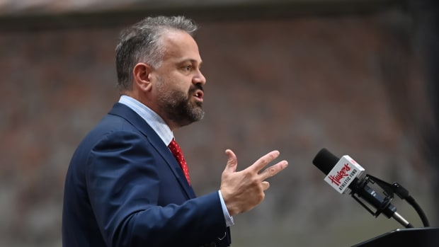 Matt Rhule first day Nebraska football USATSI_19520988